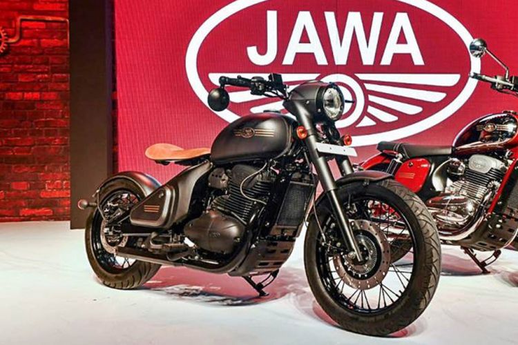 Jawa Perak hadir dengan gaya bobber. Akan dijual mulai tahun depan