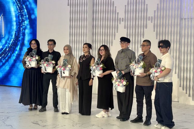 Konferensi pers pembukaan Senayan City Fashion Nation 19th Edition di Senayan City, Jakarta Pusat, Jumat (19/9/2025).