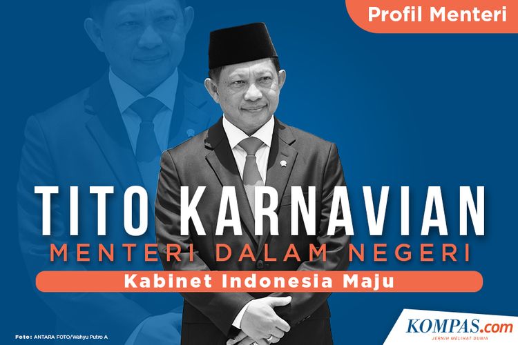 Infografik Profil Tito Karnavian Menteri Dalam Negeri