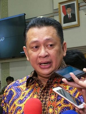 Ketua Komisi III DPR Bambang Soesatyo di Kompleks Parlemen, Senayan, Jakarta, Rabu (24/1/2018)