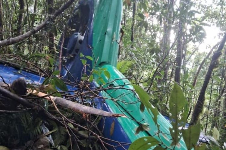 Tak Ada Tanda Korban Selamat, Ini Kondisi Helikopter yang Jatuh di Hutan Belantara Kalsel