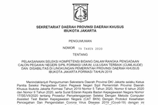 Simak, Jadwal dan Ketentuan Pelaksanaan SKB CPNS Pemprov DKI Jakarta