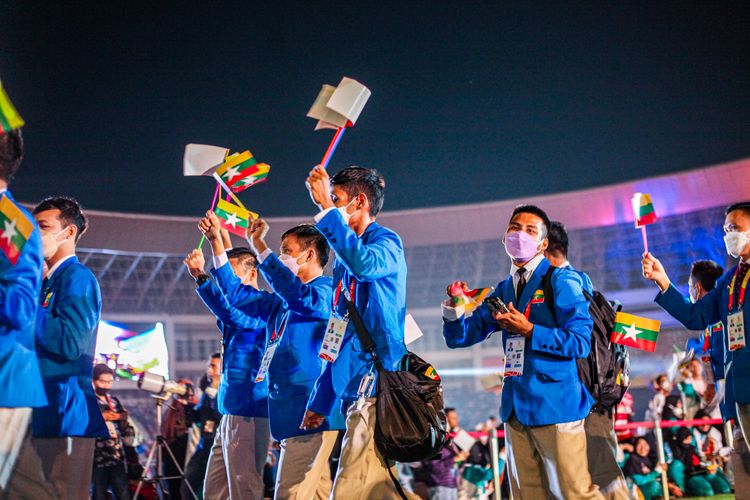 Kontingen Myanmar pada ajang ASEAN Para Games 2022 di Solo, Indonesia. Mereka mengirim 69 atlet.