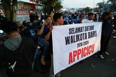 Klaim Menang Pilkada Makassar, Pendukung Appi-Cicu Konvoi