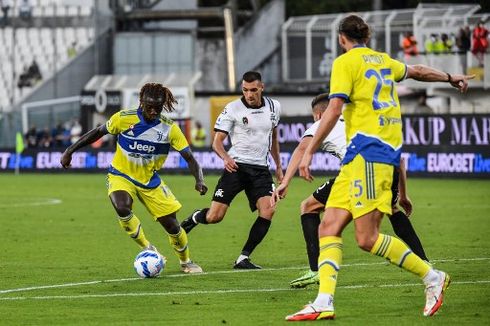 Babak I Spezia Vs Juventus, Gol Moise Kean Dibalas Selebrasi Ronaldo