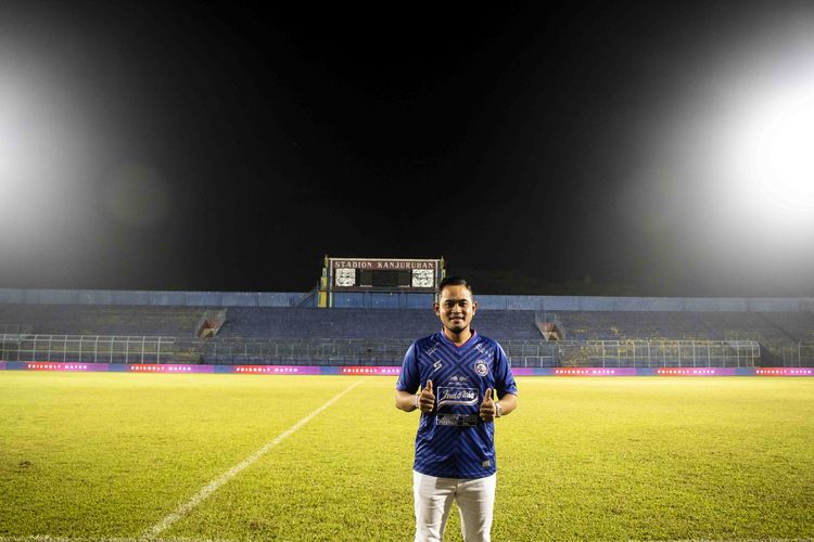 Gilang Widya Pramana, Presiden Klub Arema FC.