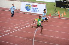 Pesona Atlet Muda Tolak Peluru Curi Perhatian di Student Athletics Championship Indonesia 2022