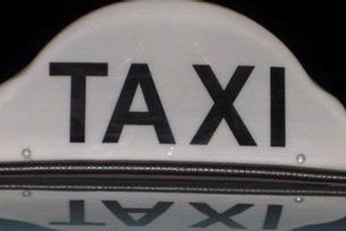 Foto ilustrasi taksi