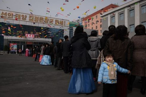 Penduduk Korea Utara ke TPS untuk Ikut Pemilu, Siapa yang Dipilih?