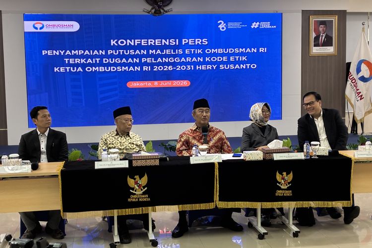 Ketua Ombudsman Hery Susanto Dijatuhkan Sanksi Berat: Pemberhentian Tidak dengan Hormat