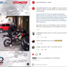 Banyak Tingkah Ingin Burn Out, Motor Ini Malah Seruduk Toko