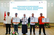 Menaker: Saya Selalu Semangat Kalau Disuruh Datang Penandatanganan Perjanjian Kerja Bersama...