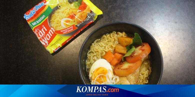 Siap Siap Ngiler 3 Kedai Ini Sajikan Mi Instan Sesuai Bungkusnya Halaman All Kompas Com