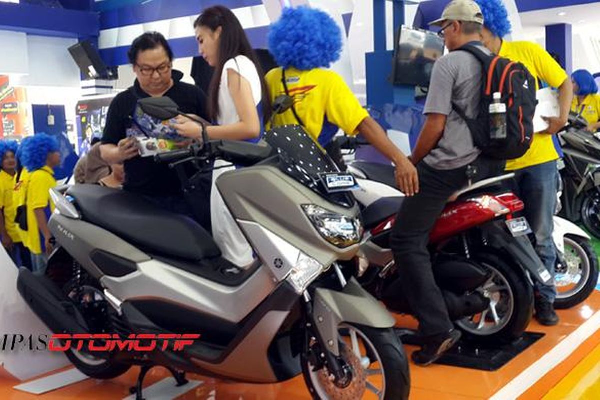 Yamaha NMAX benar-benar menjadi bintang pameran di Jakarta Fair Kemayoran 2016.