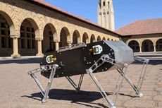 Ilmuwan Stanford Bikin Robot Gesit Mirip Anjing Bisa Jungkir Balik