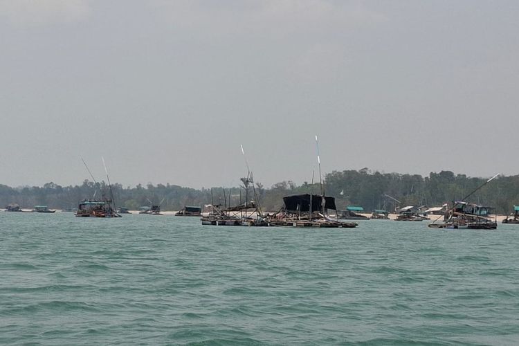 Tambang Timah Ilegal di Bangka Barat Ditertibkan, 140 Ponton Ditemukan