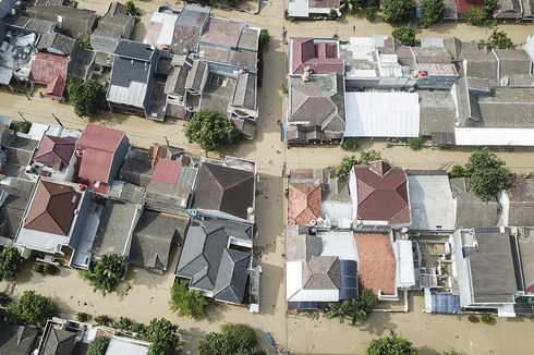 Banjir, 346 Jiwa Warga Bekasi Jaya Mengungsi