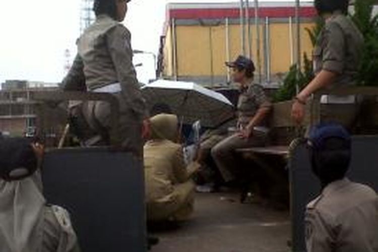 Sejumlah PNS yang berkeliaran di mall saat jam dinas ditangkap Satpol PP, Kota Bengkulu