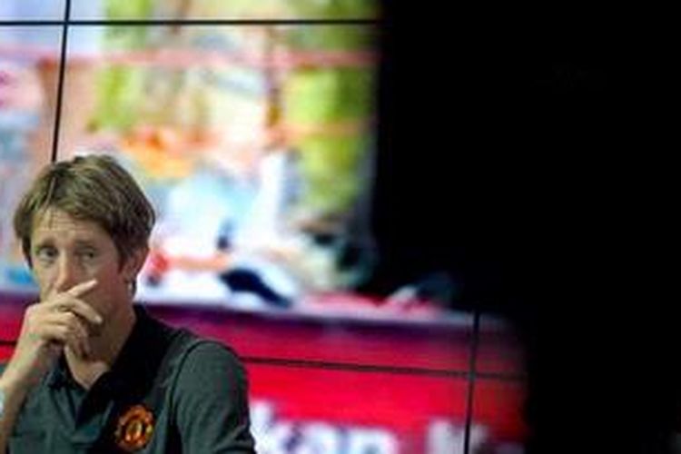Mantan kiper Manchester United Edwin van der Sar.