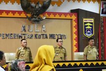 Rakor Bulanan, Walkot dan Wawalkot Metro Soroti Pembangunan Ekonomi, Pendidikan, Sosial, dan Pelayanan Publik