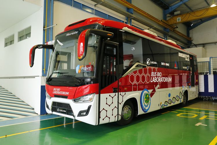 Bus Bio Laboratorium buatan Laksana