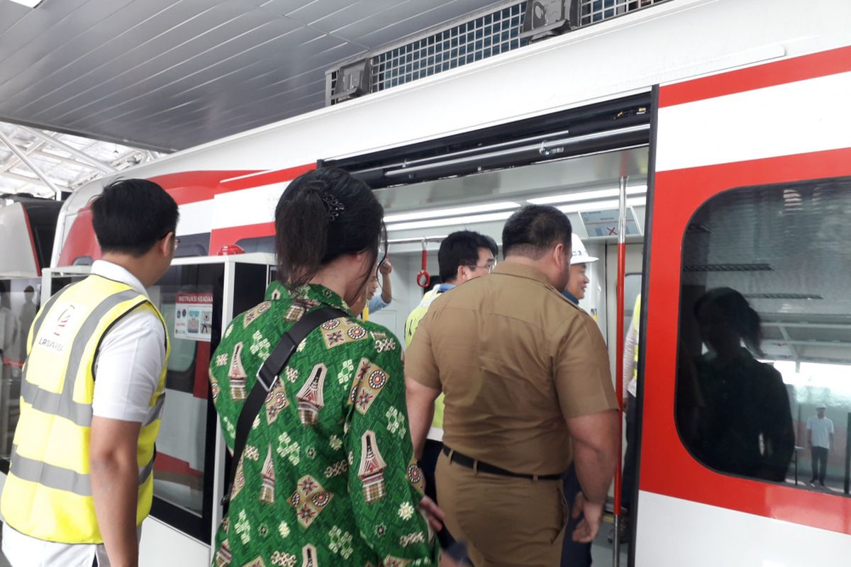 Uji coba LRT Jakarta akan dilakukan selama 1 bulan