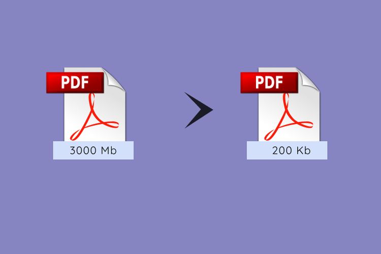 Ilustrasi Cara Kecilkan ukuran PDF