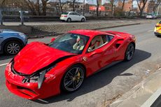 Baru Dibeli, Ferrari Seharga Rp 4 Miliar Langsung Ringsek, Ada Apa?
