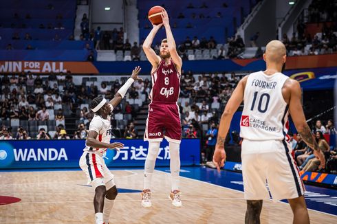 Jurnalis Perancis soal Fenomena Latvia di FIBA World Cup: Mengejutkan, Momen Bersejarah