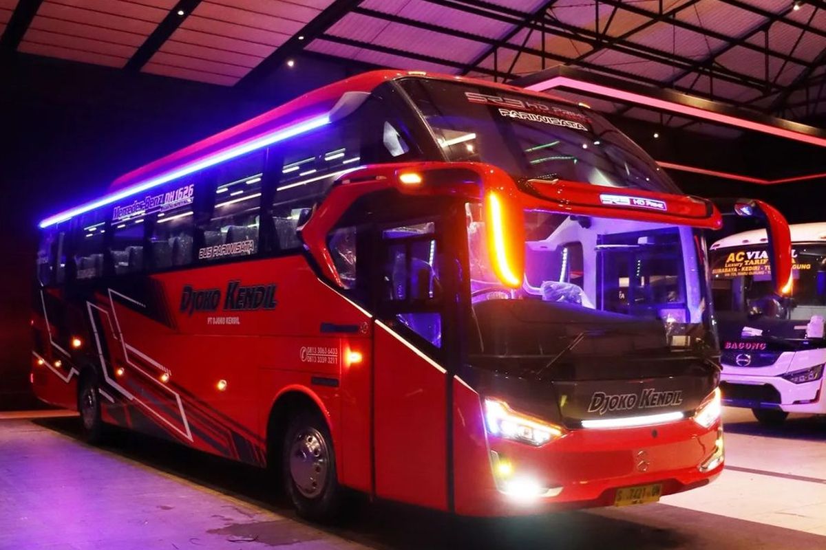 Bus baru PO Djoko Kendil 