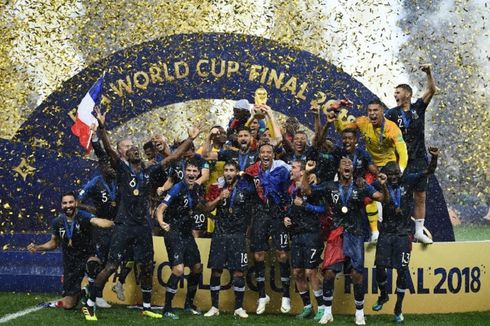 Kalahkan Kroasia, Perancis Raih Gelar Juara Piala Dunia 2018