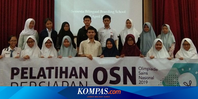 Persiapan Dini Kompetisi Sains Nasional Lewat Olympiad Online Training Halaman All Kompas Com
