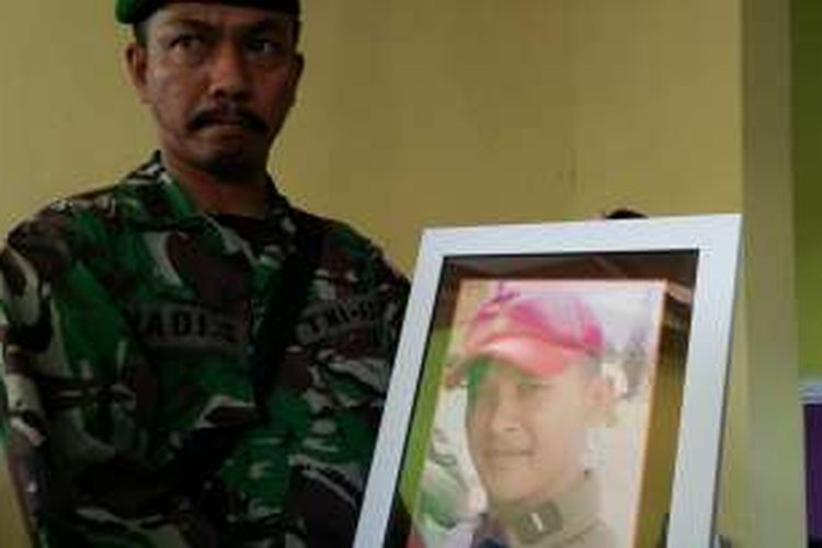 Foto Letda Cpn Angga Juang Prastama (Pnb II) (30), salah satu korban Helikopter milik TNI AD yang terjatuh di Yogyakarta
