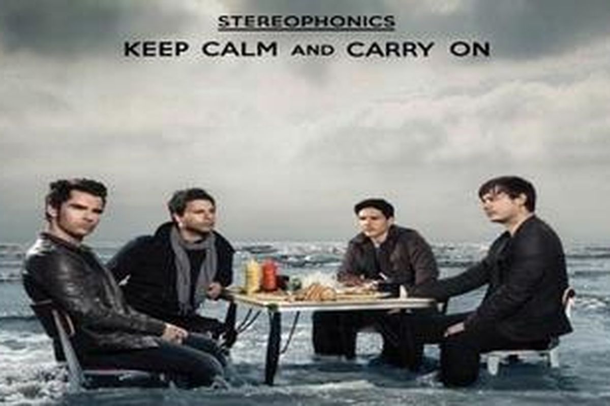 Sampul album Keep Calm and Carry On dari band Inggris Stereophonics.