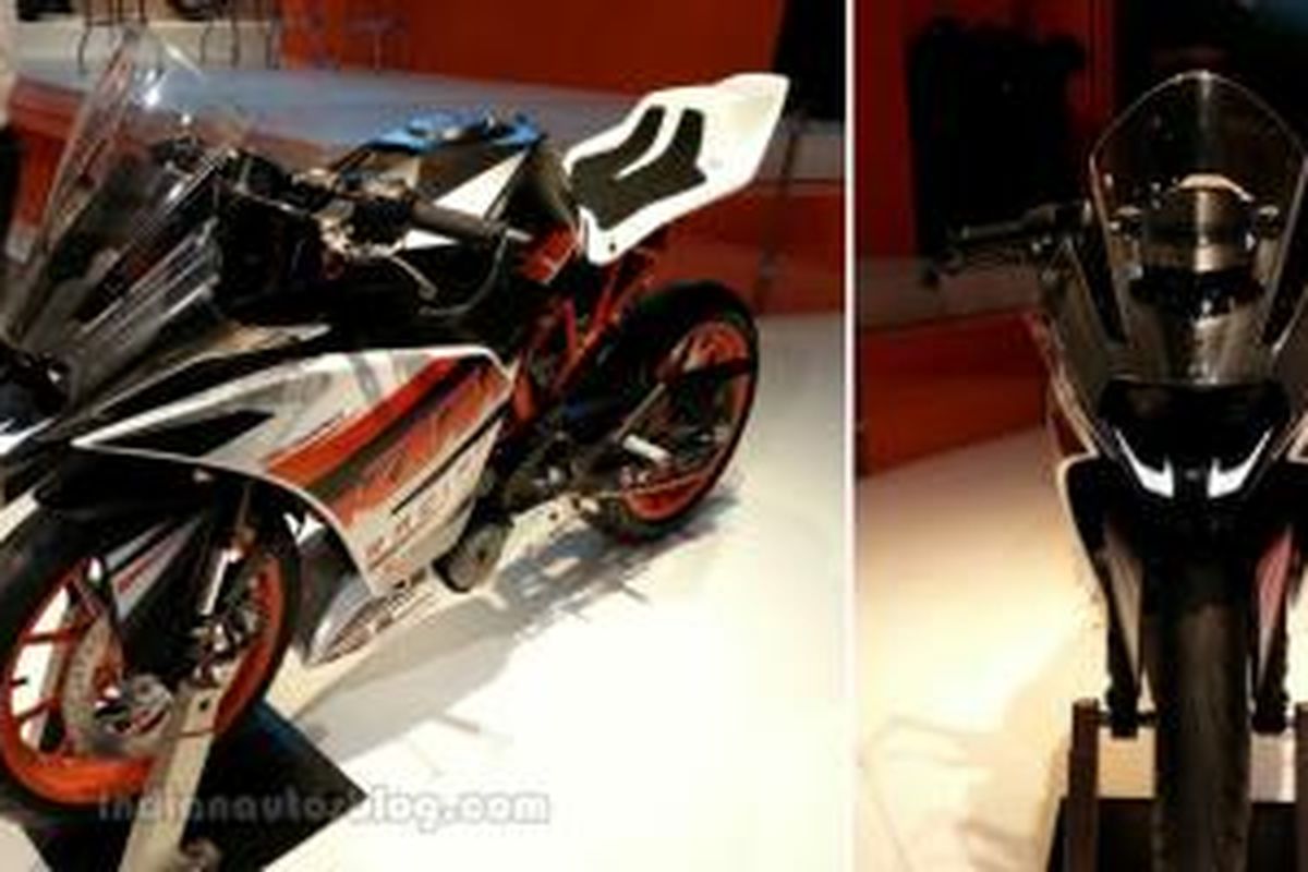 KTM RC390 meluncur September 2014, diikuti adiknya, RC200 dalam waktu dekat.