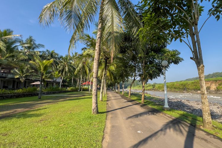 Pemandangan di Puri Asri Magelang Hotel & Resort.