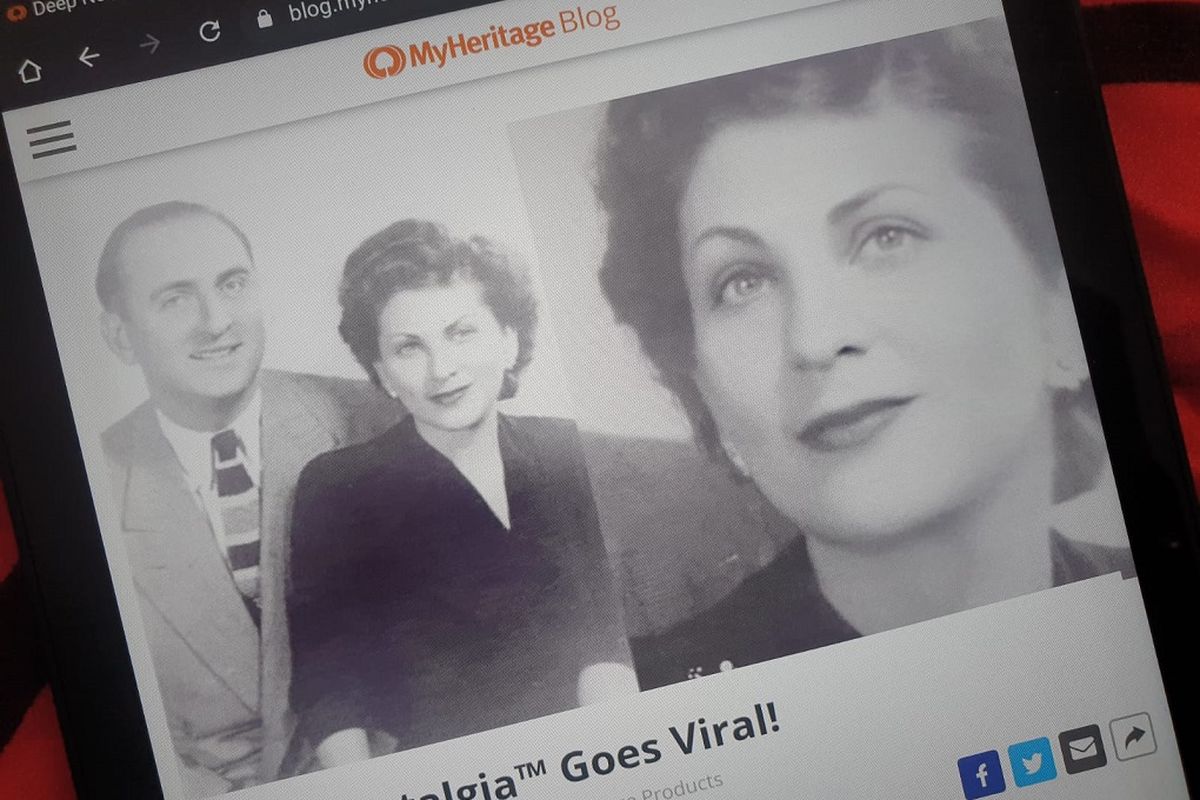 Aplikasi MyHeritage yang bisa digunakan untuk edit foto statis menjadi foto bergerak.