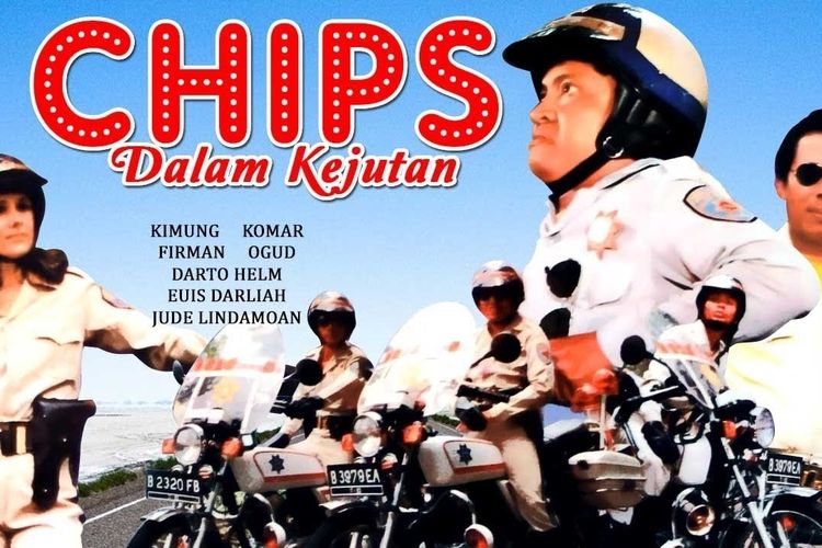 Film CHIPS besutaan Warkop DKI pada 1982.