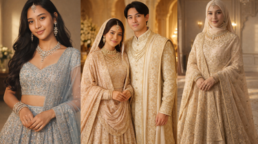 3 Prompt AI Edit Foto Bergaya Busana Tradisional India ala Aishwarya Rai