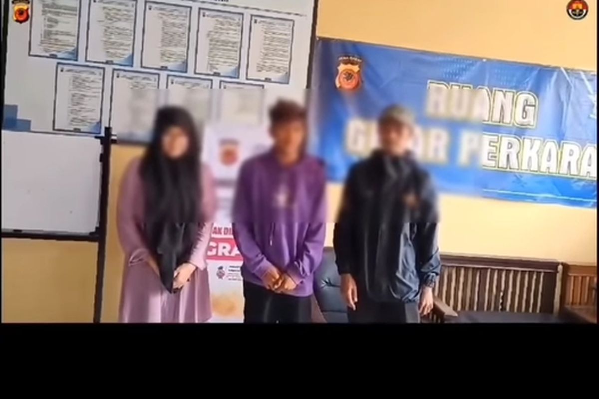 Jajaran Satuan Lalu Lintas (Satlantas) Polresta Bandung mengamankan pelaku tabrak lari yang sebabkan siswi SMA di Soreang, Kabupaten Bandung, Jawa Barat meninggak dunia pada Minggu (18/2/2024) lalu