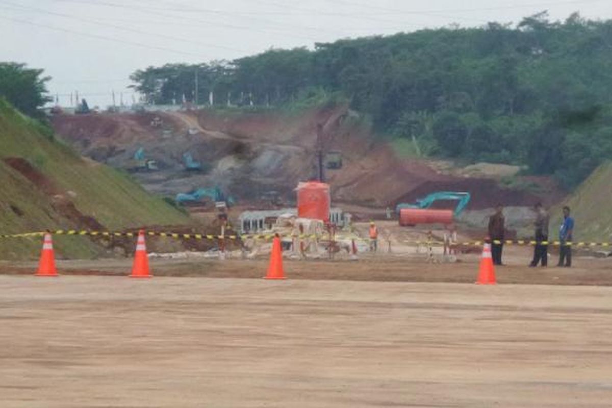 Kondisi Ruas Tol Batang-Semarang.