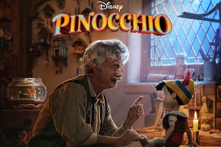 Film live action Pinocchio ditayangkan di Disney+ Hotstar pada 8 September 2022. Film Pinocchio dibintangi aktor Tom Hanks yang memerankan Geppetto.