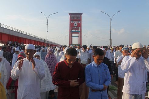 Shalat Id di Masjid Agung Palembang Dibatasi untuk 1.000 Jemaah