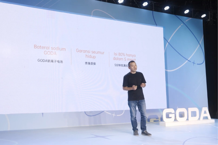 Presiden Direktur Goda Wang Jun.