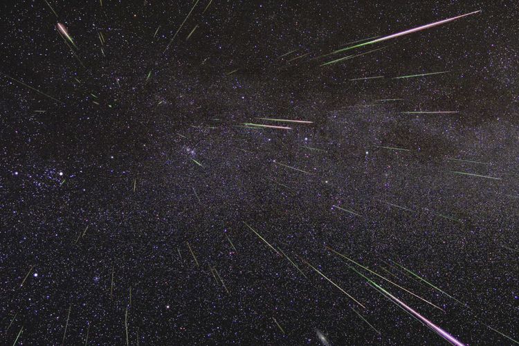 Hujan meteor perseid pada 11 dan 12 Agustus 2009