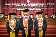 UNS Kukuhkan Prasetio Sebagai Guru Besar Kehormatan Bidang Ilmu Hukum Bisnis