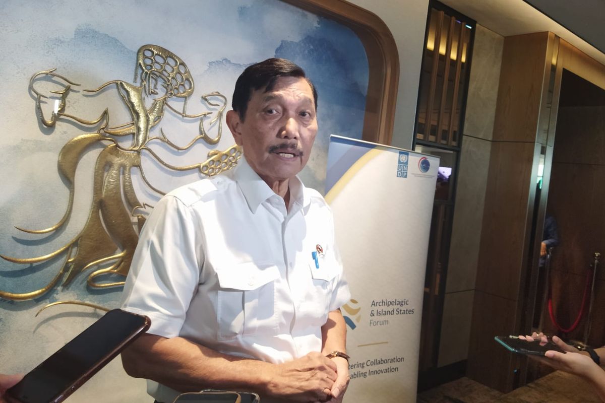 Menteri Koordinator Bidang Kemaritiman dan Investasi Luhut Binsar Pandjaitan. 