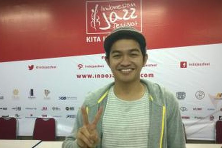 Tesla Manaf menjadi salah satu penampil dalam Indonesian Jazz Festival 2015 di Istora, Senayan, Jakarta Pusat, Minggu (30/8/2015).