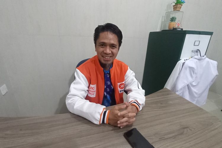 Ketua DPD Partai Keadilan Sejahtera (PKS) Kabupaten Sumedang, Yana Flandriana. AAM AMINULLAH/KOMPAS.com