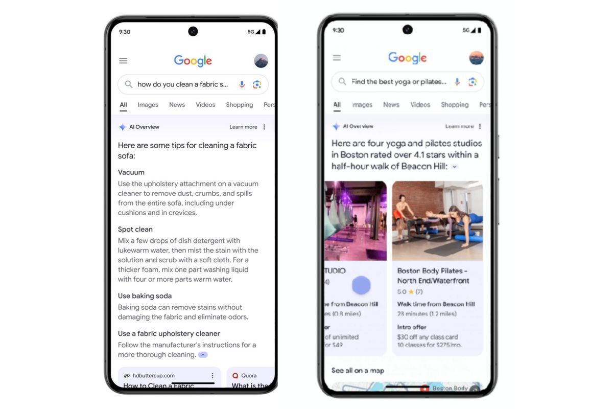 Google umumkan fitur AI Overview untuk Google Search. Pengguna bisa lihat ringkasan hasil pencarian yang disusun oleh AI Gemini.